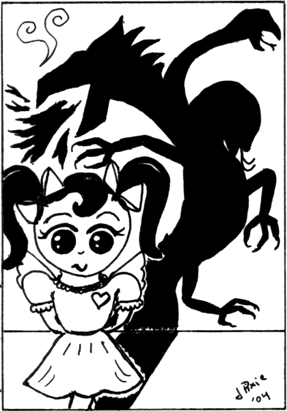 The Dark Side of the Lunar Pixie